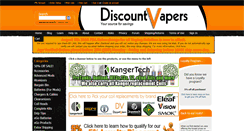 Desktop Screenshot of discountvapers.com